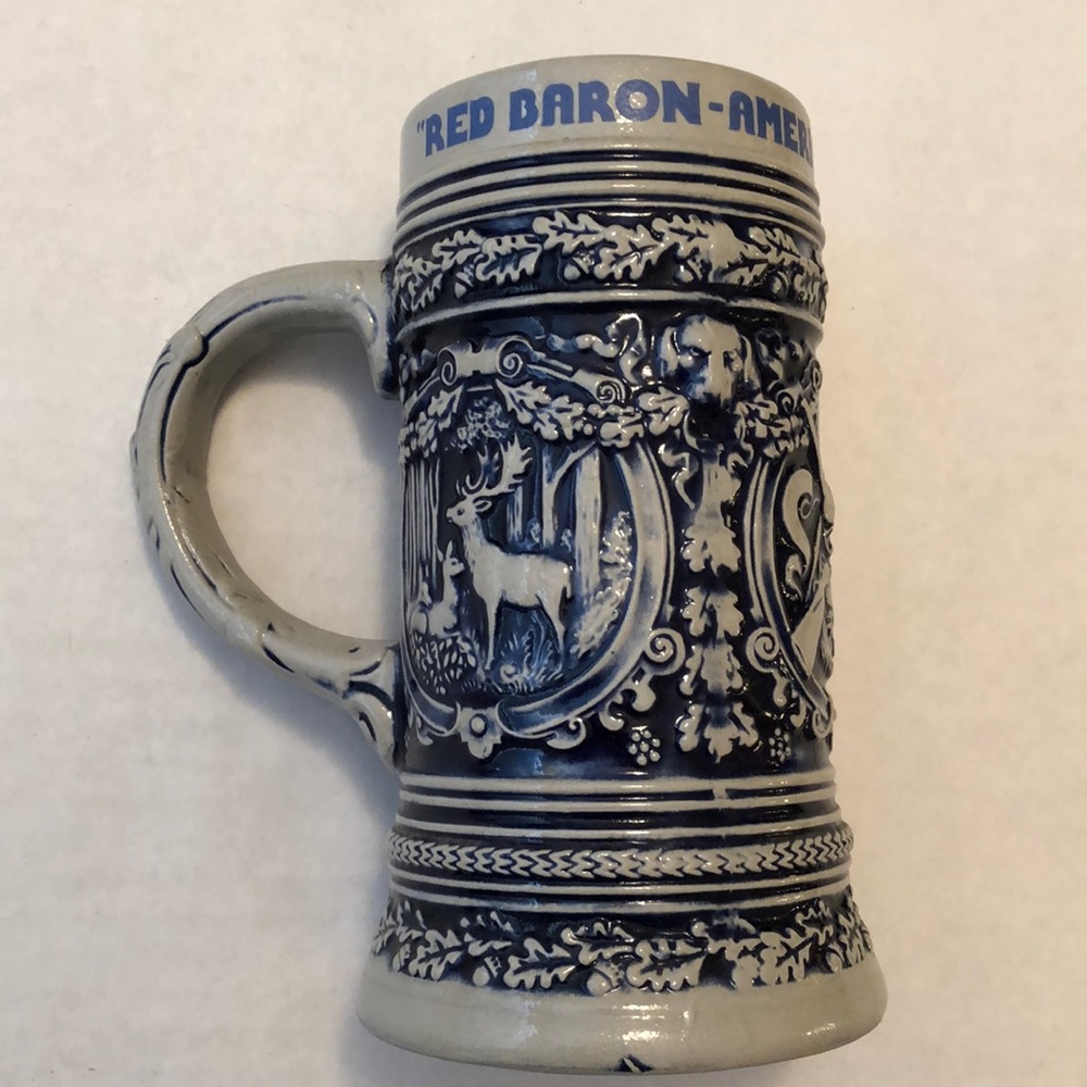Beer Stein Red Baron Pizza